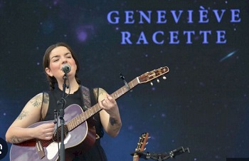Autrice-compositrice-interprète canadienne, Geneviève Racette effectue une tournée en France du 16 au 24 mai 2026, à Paris le 19 mai 2026 à la Péniche Antipode.
Avec Jeancristophe (accompagné au piano par Simon Fache).
Originaire de Montréal, Geneviève Racette développe un univers folk à la fois intime et lumineux, porté par une écriture introspective et un talent pour les mélodies délicates. Sa musique s’inscrit dans une tradition nord-américaine où la sincérité des textes et la douceur des arrangements acoustiques occupent une place centrale.
Elle s'impose comme une voix incontournable de la folk-pop contemporaine. Entendue dans la série Heartland, elle captive par son écriture intime et ses mélodies d'une élégante sobriété. 
En 2024, Geneviève sort Golden, son album le plus personnel et puissant à date. Explorant la guérison, la résilience et la colère, Golden permet à Geneviève Racette de confirmer sa place incontournable sur les scènes folk et americana. 
Après le succès critique de Golden, elle dévoile les singles Common Denominator  et  Je rends les armes. Mêlant folk, pop et americana, elle crée une musique à la fois intime et accessible, s’imposant sur les scènes francophones et anglophones. Geneviève Racette captive le public depuis 2014 grâce à sa voix éthérée et à ses textes poétiques.

Plus d’informations :
https://genevieveracette.com/fr/bio

Tournée en France :
16 mai 2026 — Outreau (6223) - au Centre culturel
19 mai 2026 — Paris (75019 - à la Péniche Antipode
23 mai 2026 — Lesquin (59810) - au Centre culturel
23 mai 2026 — Boescheppe (52299) - à Brockland
24 mai 2026 — Douai (59500) -  Ô petit voyageur

À Paris : le 19 mai 2025 
Peniche Antipode - 75019 Paris
A 20 h : concert de Jeanchristophe accompagné au piano par Simon Fache
A 21 h 15 : concert de Geneviève Racette
Prix des places : 10 €

Renseignements
www.penicheantipode.fr/peniche_concerts-events.html#conc190526
Xavier Chezleprêtre / Attitude
Tel : 06 64 63 79 38
xavier.chezlepretre@gmail.com

https://www.youtube.com/watch?v=-OULKXCK5R8


